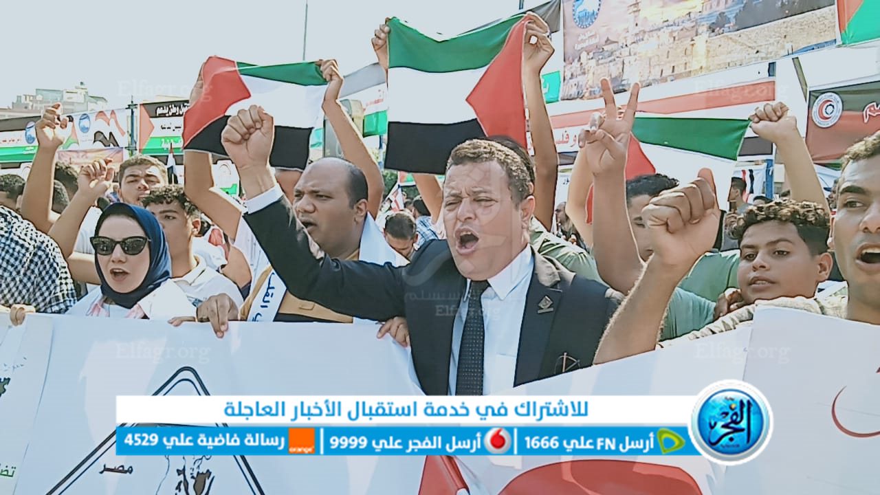 تظاهرات حاشدة في البحيرة دعمًا للقضية الفلسطينية (فيديو وصور)
 منذ 14 دقيقة